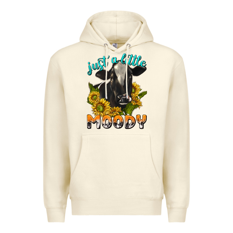 Just A Little Moody Premium Hoodie by texasbilliewilder | Teevron