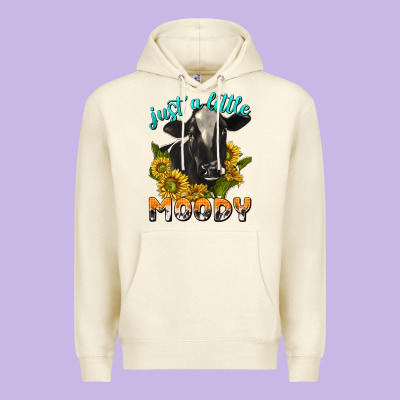 Just A Little Moody Premium Hoodie Designed By Texasbilliewilder