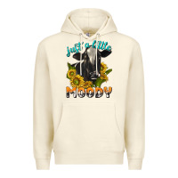 Sandshell Just a Little Moody Premium Hoodie - texasbilliewilder