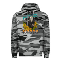 Slate Camo Just a Little Moody Premium Hoodie - texasbilliewilder
