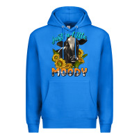 True Royal Just a Little Moody Premium Hoodie - texasbilliewilder