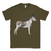 Army Green Andalusian Donkey Classic Tee - LillyAllenDesigns