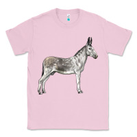Bubblegum Pink Andalusian Donkey Classic Tee - LillyAllenDesigns