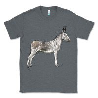 Charcoal Heather Andalusian Donkey Classic Tee - LillyAllenDesigns