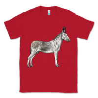 Red Andalusian Donkey Classic Tee - LillyAllenDesigns