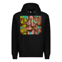 Black little debbie tree cakes leopard turquoise Premium Hoodie - JahusDesignShop