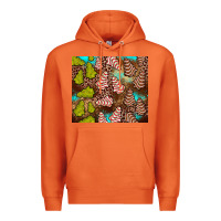 Carrot little debbie tree cakes leopard turquoise Premium Hoodie - JahusDesignShop