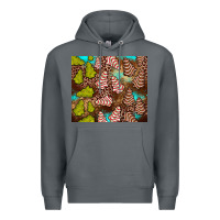 Rock little debbie tree cakes leopard turquoise Premium Hoodie - JahusDesignShop