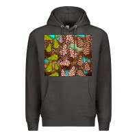 Smoke little debbie tree cakes leopard turquoise Premium Hoodie - JahusDesignShop