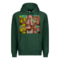 Sports Green little debbie tree cakes leopard turquoise Premium Hoodie - JahusDesignShop