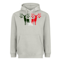 Moon Dust Merry Christmas Reindeer Heavyweight Hoodie - Bettercallsaul