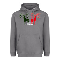 Storm Merry Christmas Reindeer Heavyweight Hoodie - Bettercallsaul