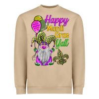 Mushroom happy mardi gras y'all Heavyweight Sweatshirt - BarkalooDesign