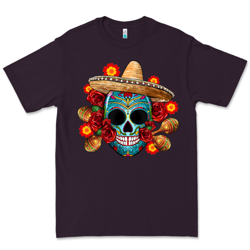 Mexico Skull Premium Tee by CTS Tumbler Store | Teevron