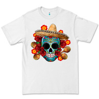 White mexico skull Premium Tee - CTS Tumbler Store