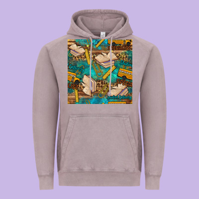 Student Delivery Specialist Seamless Pattern Vintage Hoodie Designed By Bundleandbundleshop