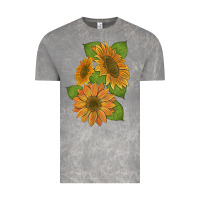 Cloud Rock sunflowers Vintage Tee - Artiststas