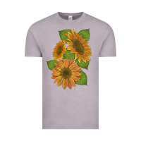 Vintage Zinc sunflowers Vintage Tee - Artiststas