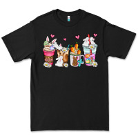 Black easter coffee cups Premium Tee - AdoDesignShop