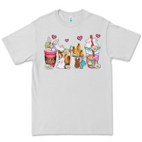 Dove Grey easter coffee cups Premium Tee - AdoDesignShop