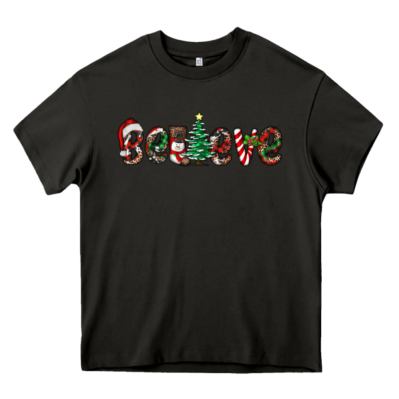Christmas Believe Heavy Core Tee by RanaPortraitStore | Teevron
