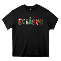 Black christmas believe Heavy Core Tee - RanaPortraitStore