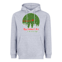 Heather Grey Merry Christmas To All To All A Good Night Heavyweight Hoodie - Bettercallsaul