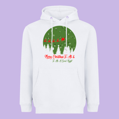 Merry Christmas To All To All A Good Night Heavyweight Hoodie Designed By Bettercallsaul
