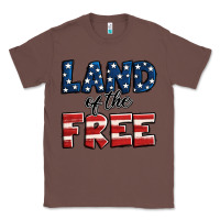 Chestnut Land of the free America Classic Tee - Jasminsmagicworld
