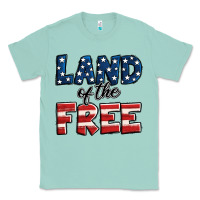 Seafoam Land of the free America Classic Tee - Jasminsmagicworld