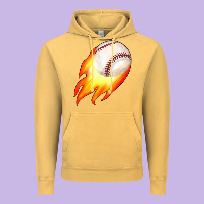 Baseball Vintage Hoodie Designed By Jahusdesignshop