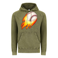 Vintage Olive baseball Vintage Hoodie - JahusDesignShop