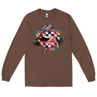 Chestnut race lip Long Sleeve Tee - JahusDesignShop