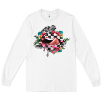 White race lip Long Sleeve Tee - JahusDesignShop