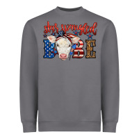 Storm Western Star Spangled Baby Cow Heavyweight Sweatshirt - LillyAllenDesigns