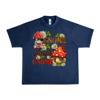 Navy gnome sweet gnome Urban Heavy Tee - BarkalooDesign