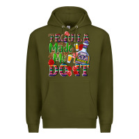 Army Green Tequila made me do it Premium Hoodie - NancyCooperArtShop