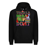 Black Tequila made me do it Premium Hoodie - NancyCooperArtShop