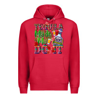 Cardinal Tequila made me do it Premium Hoodie - NancyCooperArtShop