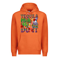 Carrot Tequila made me do it Premium Hoodie - NancyCooperArtShop