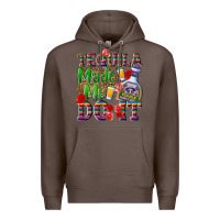 Coffee Tequila made me do it Premium Hoodie - NancyCooperArtShop