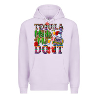 Lilac Tequila made me do it Premium Hoodie - NancyCooperArtShop