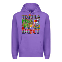 Purple Tequila made me do it Premium Hoodie - NancyCooperArtShop
