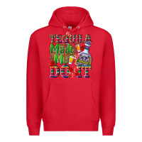 Red Tequila made me do it Premium Hoodie - NancyCooperArtShop