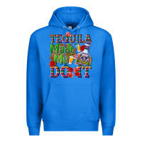 True Royal Tequila made me do it Premium Hoodie - NancyCooperArtShop