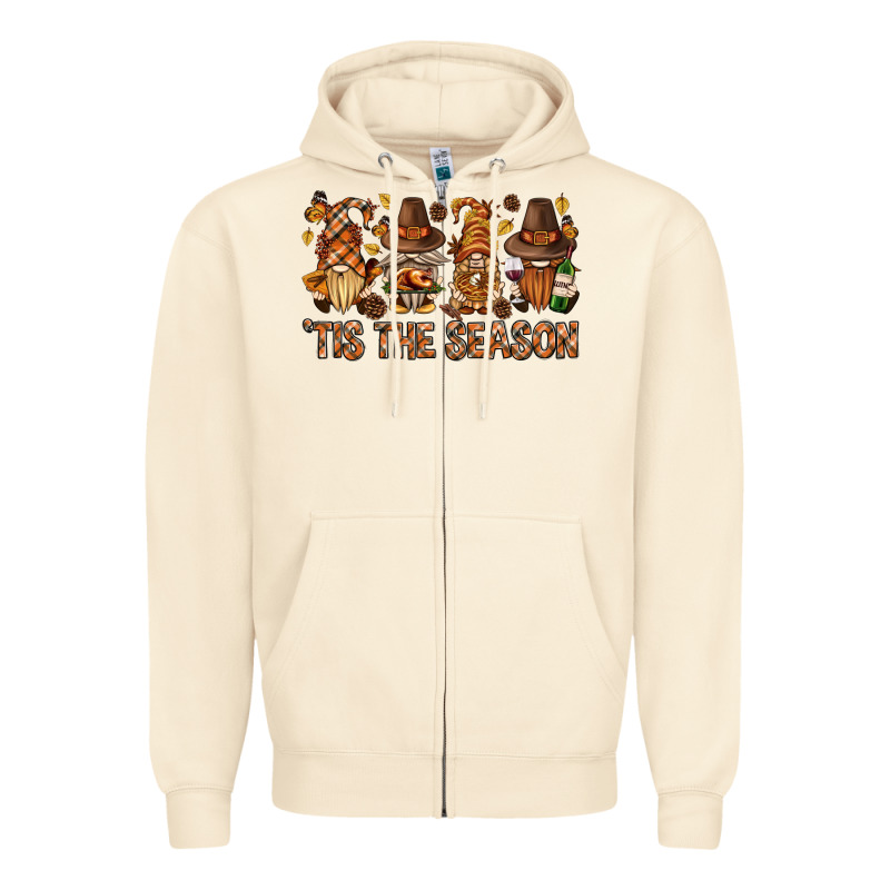 'tis The Season Gnomies Bbs Zipper Hoodie by BundleAndBundleShop | Teevron