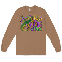 Toasted Coconut mardi saurus rex mardi gras Long Sleeve Tee - MaliasSmallBusiness
