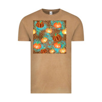 Vintage Camel plaid fall pumpkin seamless Vintage Tee - AdoDesignShop