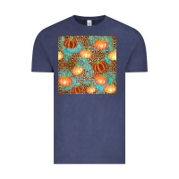 Vintage Denim plaid fall pumpkin seamless Vintage Tee - AdoDesignShop