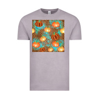Vintage Zinc plaid fall pumpkin seamless Vintage Tee - AdoDesignShop